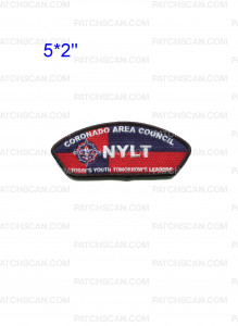 Patch Scan of Coronado Area Council NYLT CSP black border