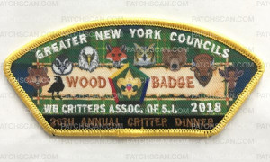 Patch Scan of 26th Annual Critter Dinner