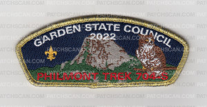 Patch Scan of Garden State Council Philmont 2022 CSP