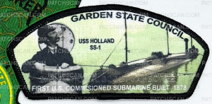 Patch Scan of Garden State Council 2023 Jamboree Set