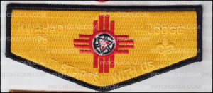 Patch Scan of Kwahadi Lodge OA Flap white