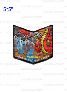 Patch Scan of Cahuilla 127 NOAC 2024 pocket patch black border