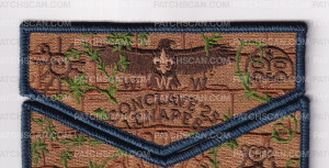 Patch Scan of Lenape Taino 2025 Flap