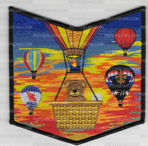 Patch Scan of Chumash 90 NOAC 2024 Balloon pocket patch