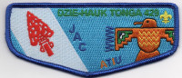 DZIE-HAUK TONGA 429 FLAP BLUE Jayhawk Area Council #197