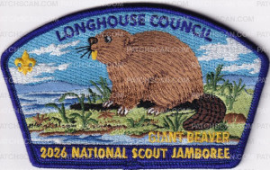 Patch Scan of 486715- 2026 National Jamboree Beaver 