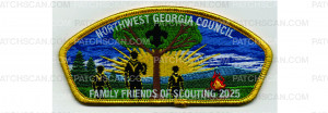 Patch Scan of 2025 Friends of Scouting CSP (PO 102717)