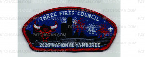 Patch Scan of 2026 National Jamboree CSP Chicago Skyline (PO 103467)