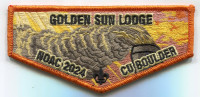 CORNHUSKER COUNCIL NOAC 2024 (Orange Flap/Train Smoke) Cornhusker Council #324