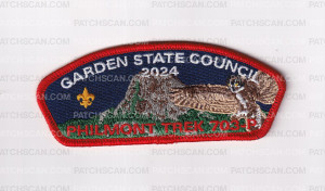 Patch Scan of Garden State Council Philmont 2024 CSPs