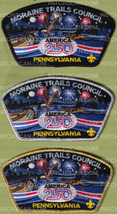 Patch Scan of 488135- Moraine Trails Council America 250