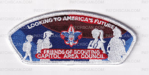 Patch Scan of LOOKING AT AMERICAS FUTURE Capitol Area Council CSP
