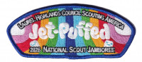 Laurel Highlands Council 2026 Jamboree Set (Marshmallow) Blue Laurel Highlands Cncl #527