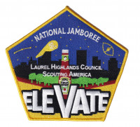 Laurel Highlands Council 2026 Jamboree Set (Center) Yellow Laurel Highlands Cncl #527