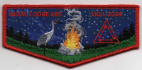 MIAMI LODGE VIGIL FLAP Miami Valley Council #444