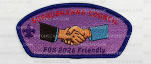 Patch Scan of Susquehanna 2026 FOS CSP