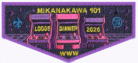 CTC MIKANAKAWA LODGE DINNER 2026 Circle Ten Council #571