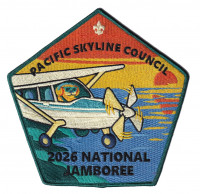 Pacific Skyline Council 2026 NJ Center patch green border Pacific Skyline Council #31