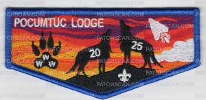 Patch Scan of Pocumtuc Lodge 2025 Dues