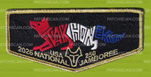 Patch Scan of Buckskin Council Takhonek Jamboree 2026(Flap)