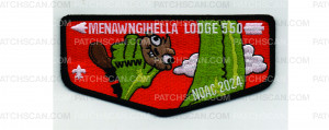 Patch Scan of NOAC 2024 Flap Sky (PO 102079)