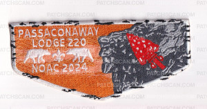 Patch Scan of PASSACONAWAY LODGE 220 NOAC 2024 TRADER OA FLAP	