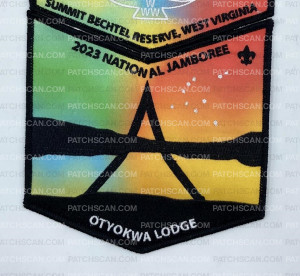 Patch Scan of Chippewa Valley Council Jamboree Set