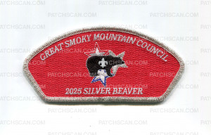 Patch Scan of GSMC 2025 Silver Beaver CSP silver metallic border