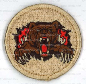 Patch Scan of X167835A (Bear Patrol)