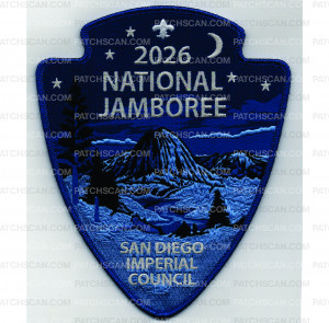 Patch Scan of 2026 National Jamboree Back Patch (PO 103168)