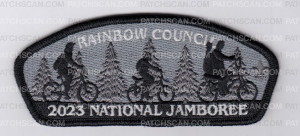 Patch Scan of Rainbow Council  - Scouting Things - Jamboree Set