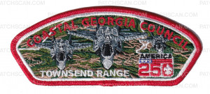 Patch Scan of Coastal Georgia Council 250 Set - Current Bases (CSP-Townsend Range)