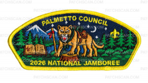 Patch Scan of Palmetto Council 2026 Jamboree - Wampus