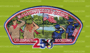Patch Scan of Mississippi Valley Council DTP Patch 250