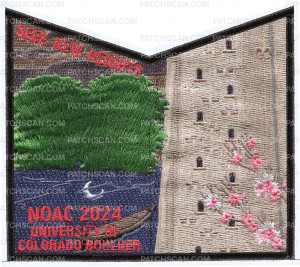 Patch Scan of ONERAHTOKHA 2024 NOAC CLIMBER POCKET