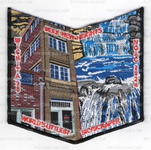 Patch Scan of Wichita 35 NOAC 2024 pocket patch black border