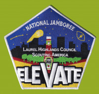 Laurel Highlands Council 2026 Jamboree Set (Center) White Laurel Highlands Cncl #527