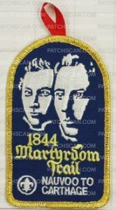 Patch Scan of X4592A Martyrdom Trail NAUVOO 