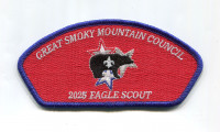 GSMC 2025 Eagle Scout CSP blue border Great Smoky Mountain Council #557