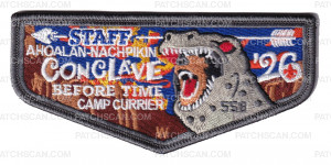 Patch Scan of Chickasaw Council Conclave Flap(Staff)