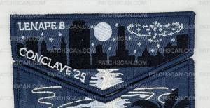 Patch Scan of Lenape Taino 2025 Flap