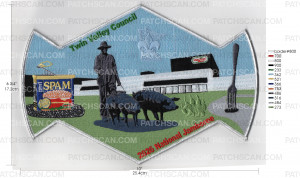 Patch Scan of TWIN VALLEY 2026 NATL JAMBOREE CENTER