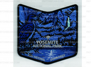 Patch Scan of 2026 National Jamboree Pocket Patch (PO 103167)