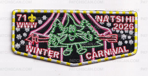 Patch Scan of MONMOUTH COUNCIL WINTER CARNIVAL OA FLAP