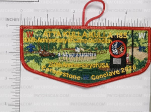 Patch Scan of AKK 100TH ANNIVERSARY DELEGATE