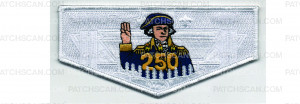 Patch Scan of USA 250th Flap George Washington (PO 103555)