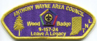 465711 A Woodbadge Anthony Wayne Area Council #157