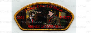 Patch Scan of Friends of Scouting CSP 2026 Thrifty (PO 103223)