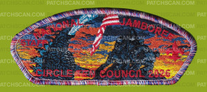 Patch Scan of Circle Ten Council Jamboree 2026 (Flag)