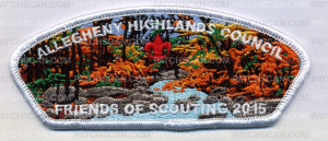 Patch Scan of Allegheny Highlands FOS 2015